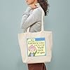 CafePress Aunty Acid: Win The Lottery Tote Bag Natural Canvas Tote Bag, Reusable Shopping Bag #1