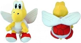 Pelucia Boneco Koopa Paratroopa Vermelho Game Super Mario Bros