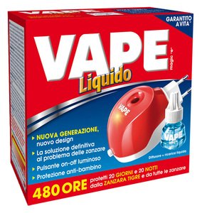 VAPE MAGIC ELETTROEMANATORE+LIQUIDO 480 ORE