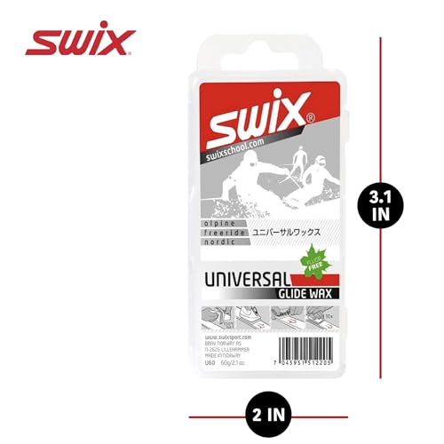 Swix Universal Ski & Snowboard Glide Wax - 60g