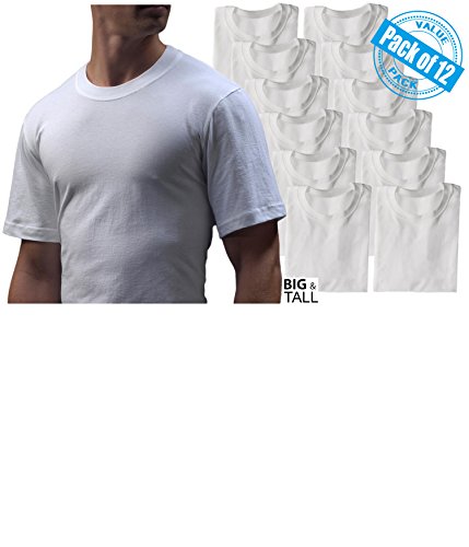 Crew Neck Short Sleeve Undershirt 