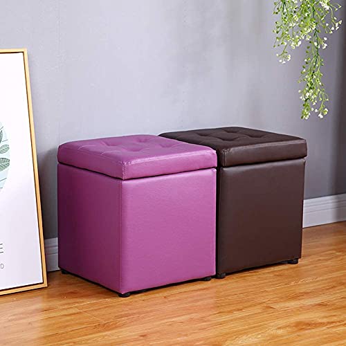 Ottoman tabouret de rangement pour optimiser un salon encombré - 8