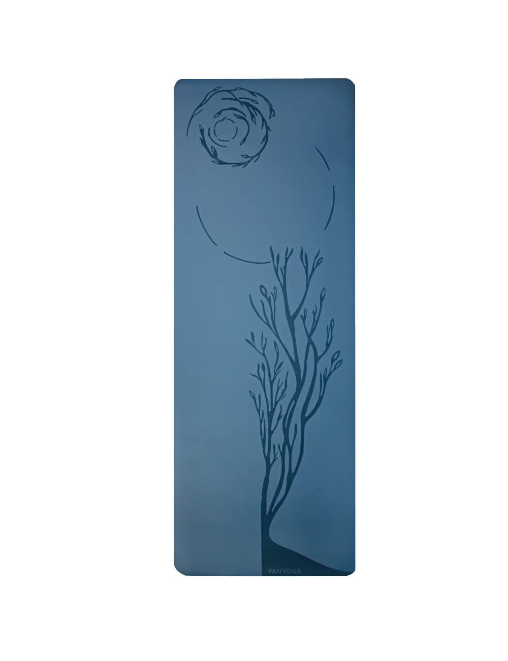 Non Slip Yoga Mat with Carrying Strap 100 Eco-friendly Pro Yoga Mat- Natural Rubber and PU - Organic