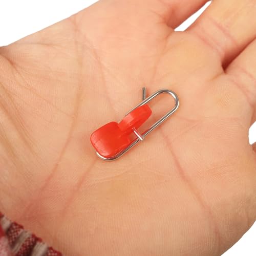 Set de 20 clips de cebo para pesca de mar en 3 colores miniatura 4