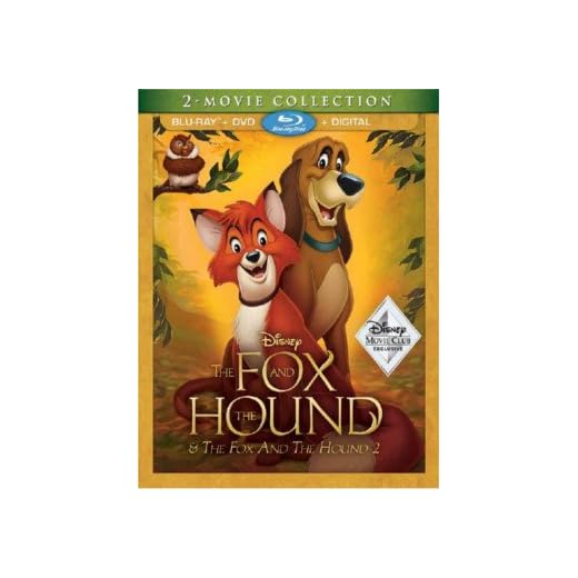 The Fox And The Hound 2-Movie Collection (Club Exclusive Combo Pack Blu-ray + DVD + Digital)