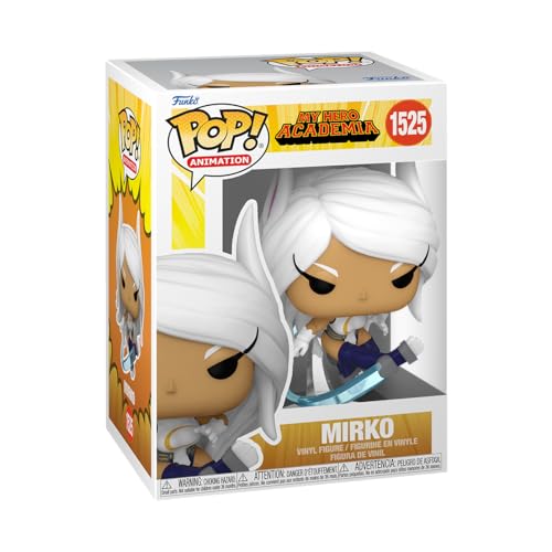 Funko Pop! Animation: My Hero Academia (MHA) 2 - Rumi Usagiyama - Mirko - Figura de Vinilo Coleccionable - Idea de Regalo- Mercancia Oficial - Juguetes para Niños y Adultos - Anime Fans