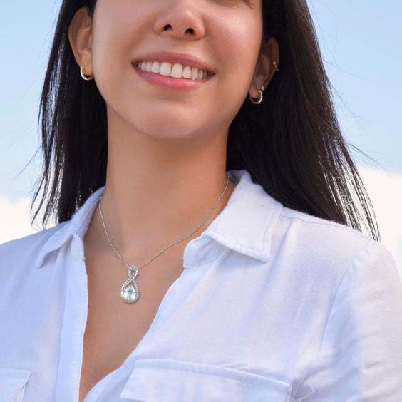 ZOEXUE Infinity Cross Cremation Jewelry - S925 Sterling Silver Cross Urn Necklace for Women - Birthstone Cross with Heart CZ Ashes Keepsake Pendant Memorial Urn Jewelry Gift for A Loss Loved Ones - Image 5