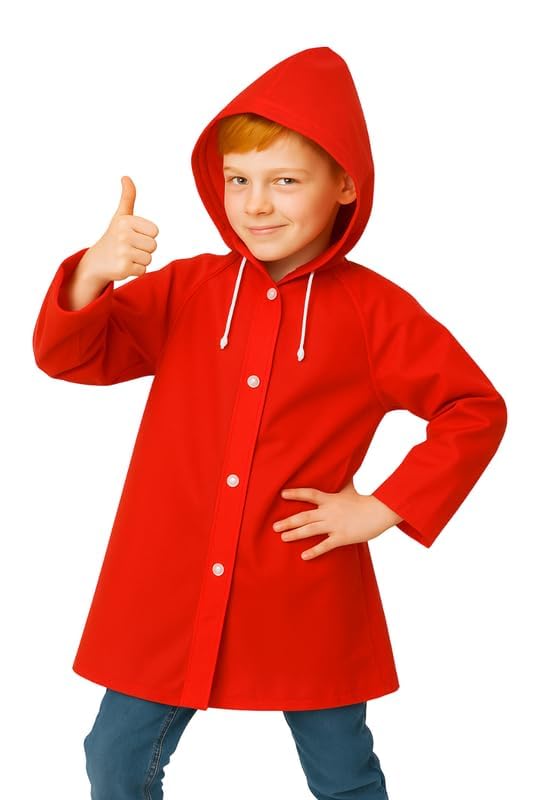 Raincoat for Travel and Outdoor Use | Waterproof Protection-DOLLY_RED_A_42-picture-12