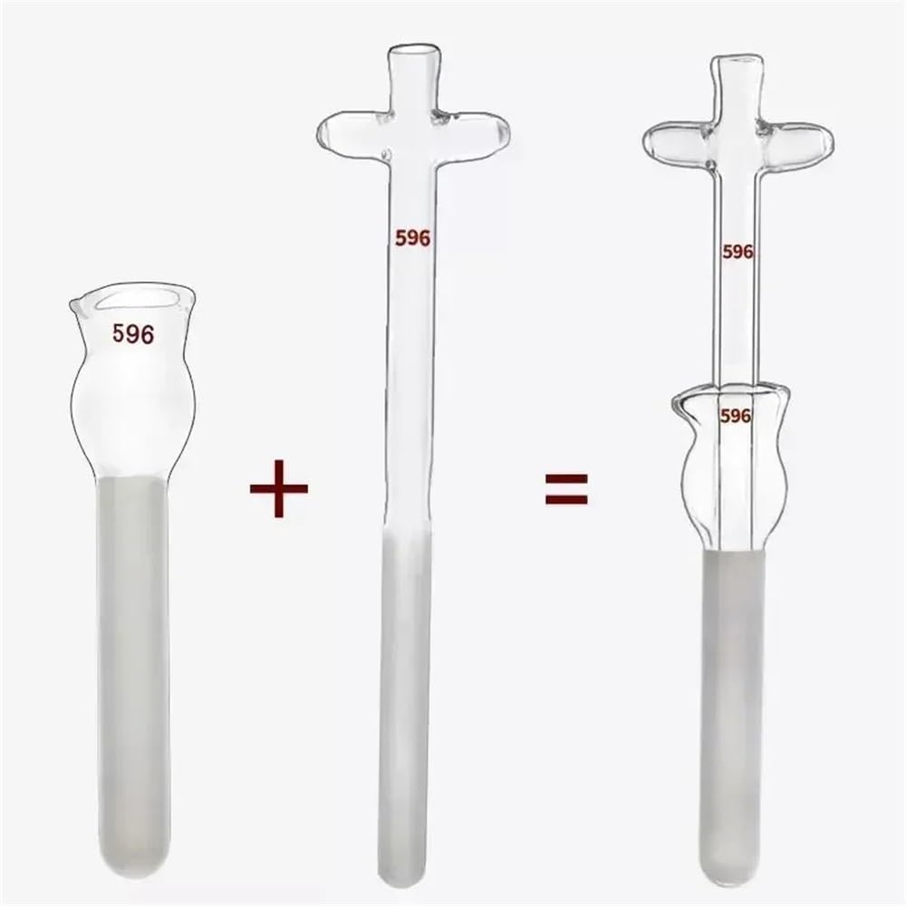 Homogenizator szkła laboratoryjnego 0,5/1/2/5/15/15/20/30/ml, gładki materiał stabilności (50 ml)