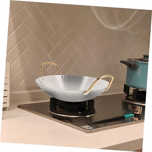 Wok de acero inoxidable con doble asa Cabilock miniatura 3