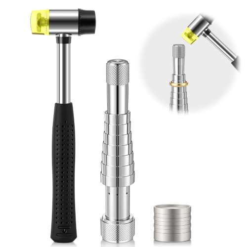 Professional Ring Expander Ring Stretcher Tool Kit with Rubber Mallet