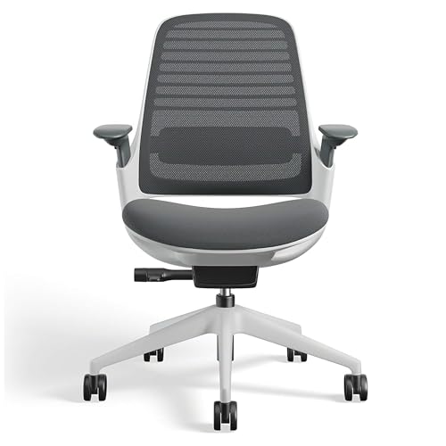 Steelcase Series 1 Office Chair - Ergonomic Work Chair with Wheels for Hard Flooring - Helps Support...