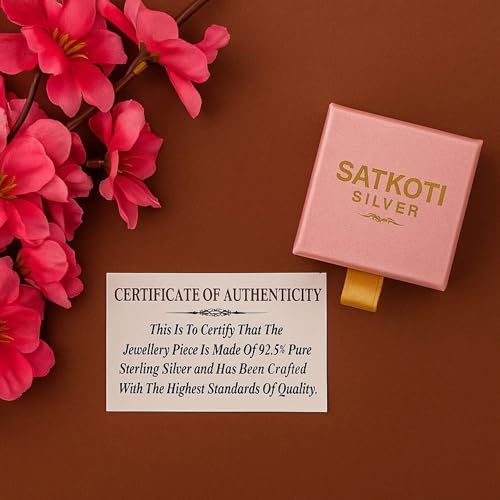 Image of SATKOTI 925 Silver Toe Rings for Women | Adjustable Pure Metal Bichiya with AAA Quality CZ Stone| BIS Hallmarked Jewelry with Authenticity Certificate | Pair of 2 Metti