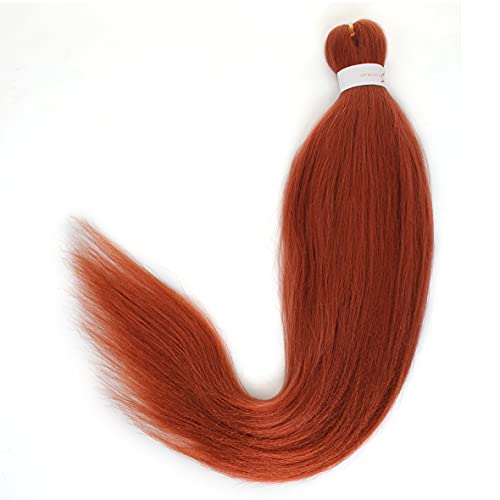 Leeven 16 Inch Pre Stretched Braiding Hair Black Kanekalon 8 Packs EZ Braiding Hair Crochet Braiding Hair Extensions /350# - Image 2