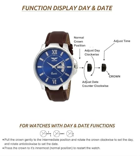 Image of ASGARD Men's Quartz Watch, with Day and Date