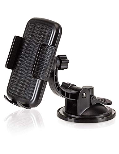 Bestrix Phone Car Holder For Dash & Windshield | Car Phone Holder Mount For Dashboard Compatible With Iphone 11Pro Xr Xs Xs Max X 8 8Plus 7 6Plus Galaxy Note S7 8 9 10 & All Smartphones Up To 6.5" #TOP7
