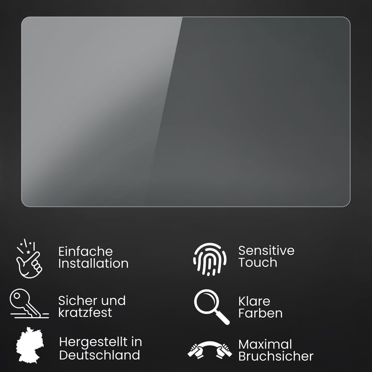 Bruni Screen Protector compatible with Sony Alpha a6100 Protector Film, crystal clear Protective Film (2X)