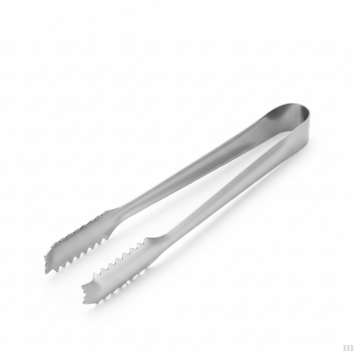 Metal 16 cm Buz ve Şeker Maşası | Tırtıklı Profesyonel Servis Maşası | 4.5 cm Ağız Açıklığı | Dayanıklı Mutfak Gereci