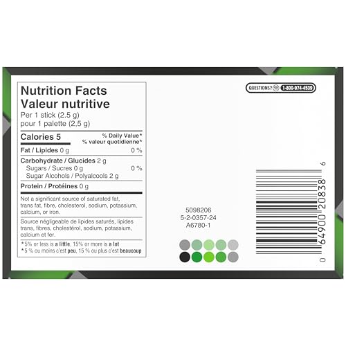 Wrigley 5 Rain-Tingling Spearmint, 10ct/150 sticks total