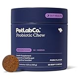 PetLab Co. Probiotics for Dogs - Support Gut Health, Occasional Diarrhea, Digestive Health, Paw Licking & Seasonal Allergies, Pork Flavor, 30 Soft Chews, Formulated for Medium Dogs, Packaging May Vary