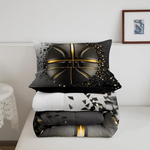 Image of Feelyou Basketball Cool Bedding Set Full Size for Kids Teens