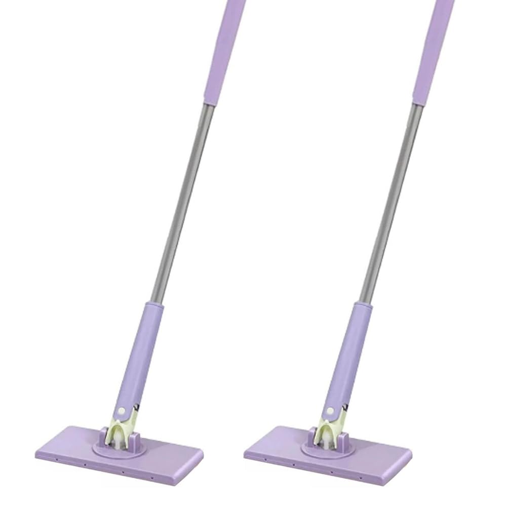 Claztyict Household Cleaning, Face Towel Mop, Lazy Automatic Cloth Clip, Dust Removal And Glass Cleaning Mop