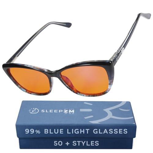 Image of Sleep ZM Blue Light Blocking & Light Sensitivity Glasses - 14 Lens Types for Comfort, Relaxation, Sleep & Relief