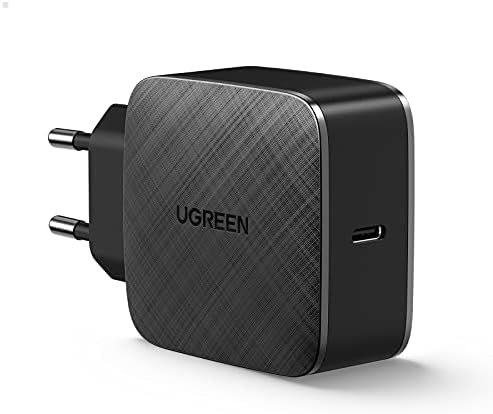 UGREEN USB C Laddare 65W Typ C Laddare med GaN Tech Power Delivery Kompatibel med 20W för Bärbar MacBook Pro iPad Pro iPad Air 2022 iPhone 13 Pro iPhone 13 12 11 SE 2022 Galaxy S22 S21 Huawei Switch enz.