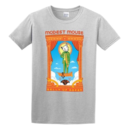 Photo de MIAOJUESI Modest Mouse Poster Modest Mouse Art Mens Cotton Tshirt Size M