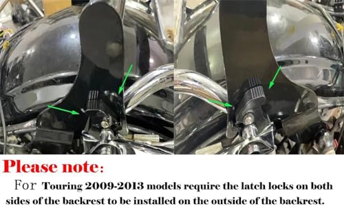 Appui-dos passager Harley Touring sissy bar chrome Electra Glide - 7