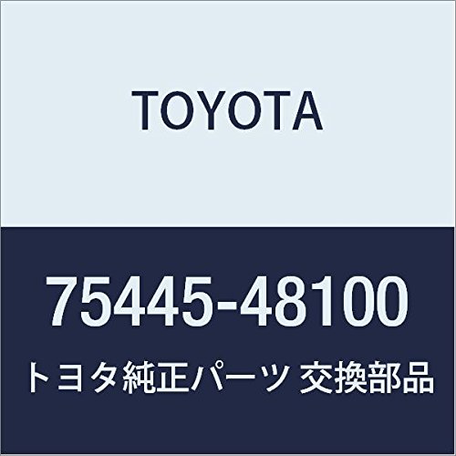 Amazon | TOYOTA (トヨタ) 純正部品 バックドアネーム プレート NO.5