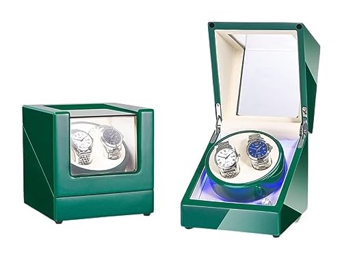 Cajas giratorias Caja de reloj enrollable, soporte de reloj, caja de reloj, bobinadora de reloj automática, agitador de reloj, soporte de reloj, bobinadora de Motor, caja de exhibición de reloj Exposi