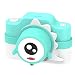 QCHEA Fotocamera Reflex Piccolo Portatile HD Digital Camera Verde del Fumetto, Fotocamera Digitale for Bambini 2Inch Schermo Bambini, 1080P HD Camcorder Obiettivo Blu