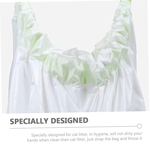 VANZACK 5 Conjuntos Saco De Areia Para Gatos Recipientes à Prova De Vazamento Forro De Maca Bolsas S