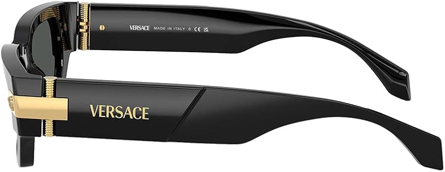 Versace サングラス VERSACE ヴェルサーチ サングラス メデューサ ブラック ゴールド