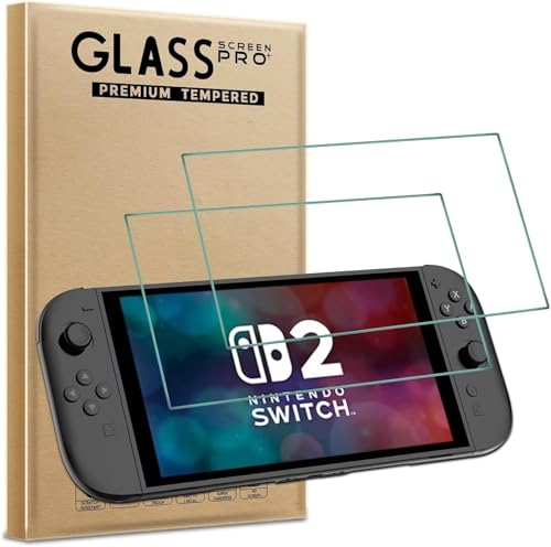 Image of QUAGGY 2 Pack for Nintendo Switch 2 Screen Protector [2026 Upgrade]