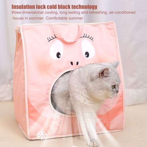 Sac de transport pour chat rafraîchissant avec pack de glace intégré