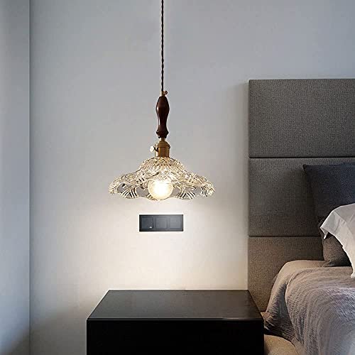Solución iluminación escasa con mini iluminación colgante retro japonés E27 3