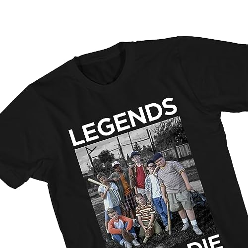 The Sandlot Shirt Kids Women Men Youth t Shirts Movie Poster Tshirts Characters tee Shirts Graphic t-Shirts Black2
