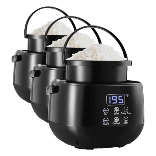 Image of Hearth & Harbor Electric Wax Melter for Candle Making, Small 16oz Candle Wax Melting Pot, Non-Stick Candle Wax Melter for Candle Making, Candle Maker Machine - Fast, Easy, & Clean Candle Melting Pot