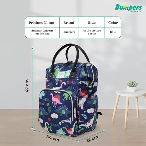 Image of Bumper Baby Diaper Bag | Waterproof Maternity & Travel Bag