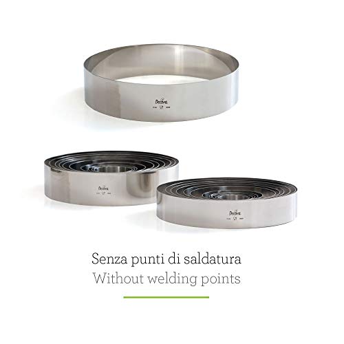 DECORA 0063724 Stainl. Steel Round Shape diameter 24 X H 4,5 Cm, Silver, 28 x 26 x 4 cm - Image 4