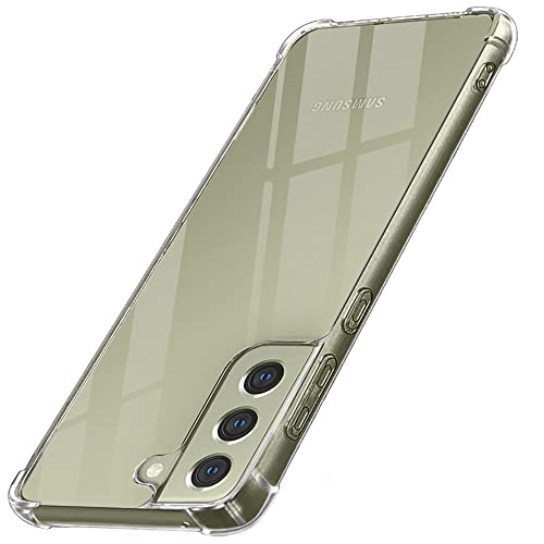 TheGiftKart Crystal Clear Back Cover Case for Samsung Galaxy S21 FE 5G | 360 Degree Protection | Shock Proof Design | PC, TPU | Transparent Back Cover for Samsung S21 FE (PC, TPU | Transparent Bumper) TheGiftKart Crystal Clear Back Cover Case for Samsung Galaxy S21 FE 5G | 360 Degree Protection | Shock Proof Design | PC, TPU | Transparent Back Cover for Samsung S21 FE (PC, TPU | Transparent Bumper)