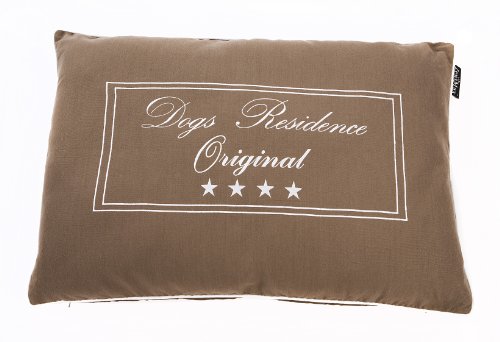 Funda Lex & Max Dogs Residence taupe 100x70 cm para cama de perro 2