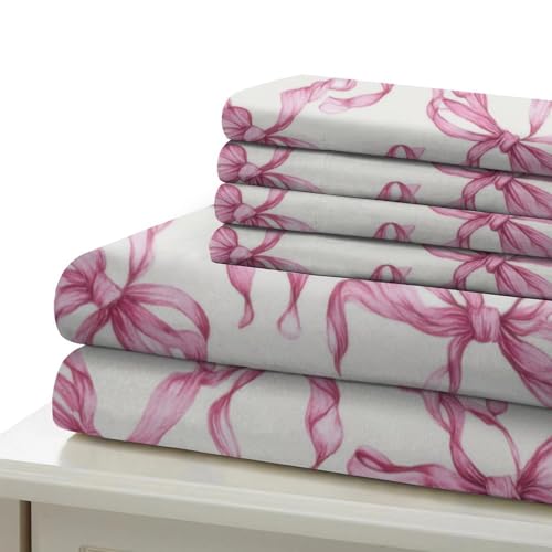 Parure de lit 3D en microfibre super douce et résistante pour lit simple