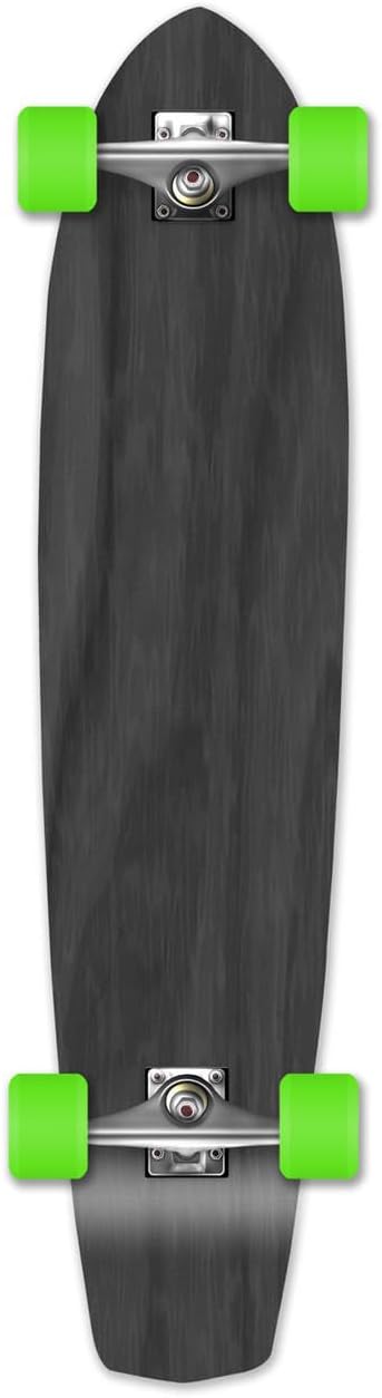 Yocaher Micro Cruiser Blank and Graphic Longboard Complete Skateboard Cruise Vintage Style 25" x 6.5"