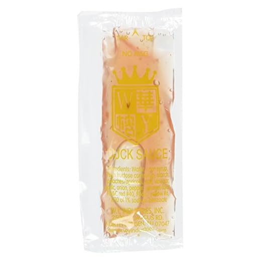 W.Y. INDUSTRIES 200 Packets Duck Sauce, 0.28 Ounce (Pack of 200)