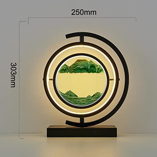 Amazon.co.jp : ムービングサンドアートピクチャー、3Dアースランプ