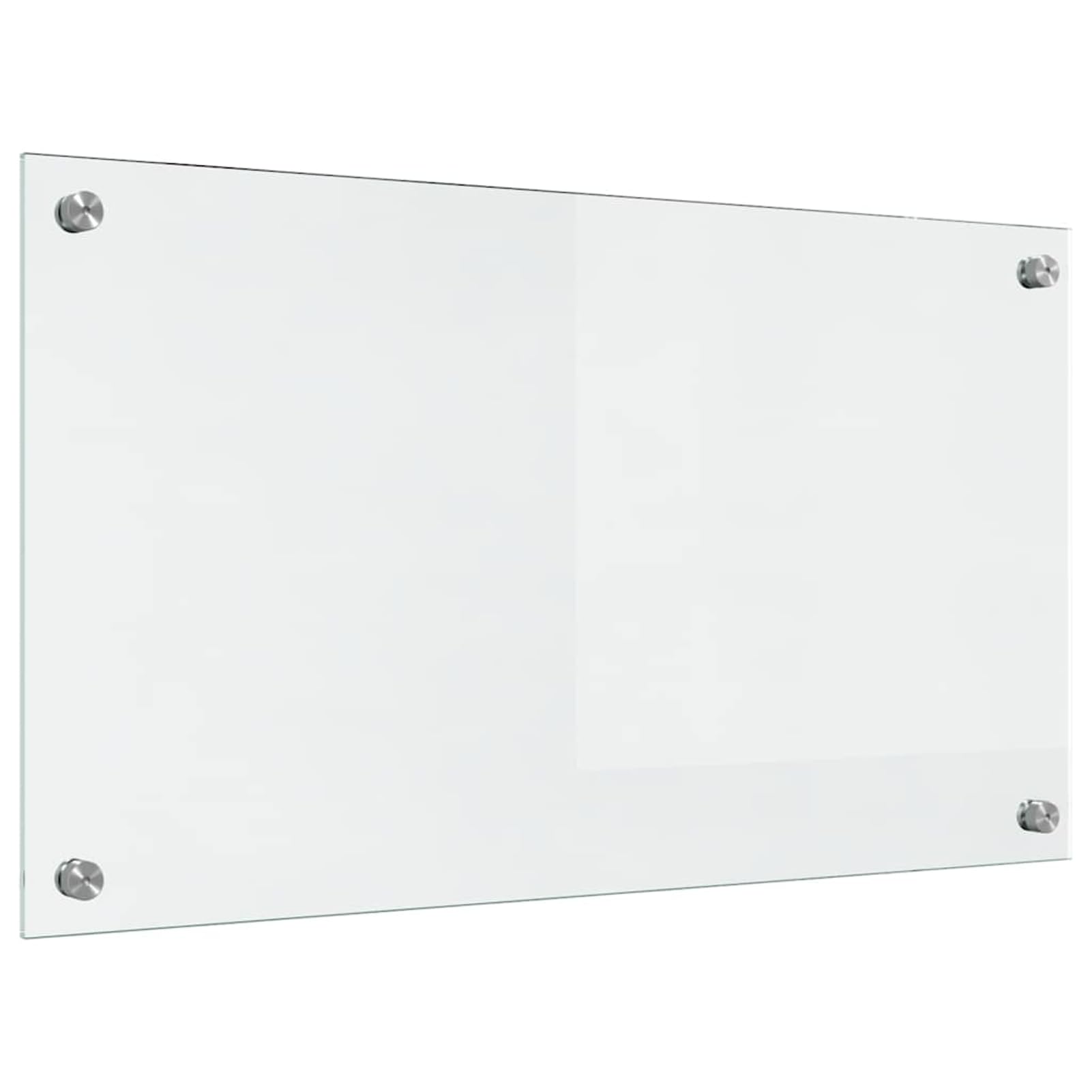 Gecheer Schienale da Cucina in Vetro temperato, Resistente al Calore e Durevole, 70 x 40 cm, Trasparente, per cucine Moderne
