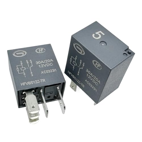 HFV6 012Z-TR ; HFV6-G 12-ZT-R(933) ; (V6C-12V-35A) Relay 5pins(HFV6 012Z-TR)